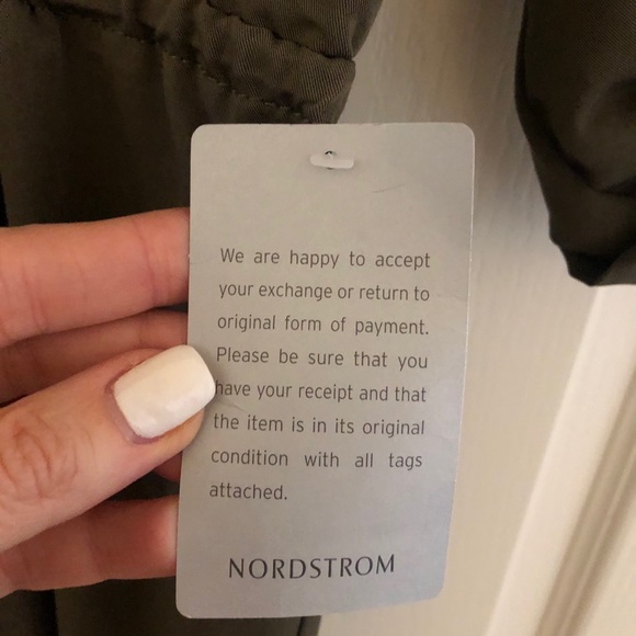 Army green max studio button down shirt dress - Picture 4 of 5